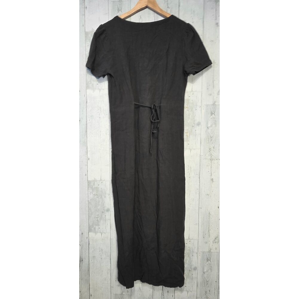 Z Supply Irene Linen Blend Midi Shirt Dress Sz. L - Picture 5 of 8